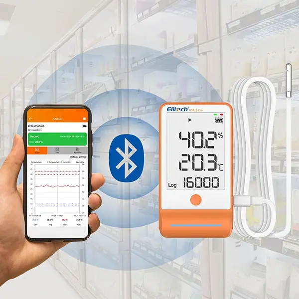 Elitech GSP-6 Pro Temperature and Humidity Data Logger - Image 2
