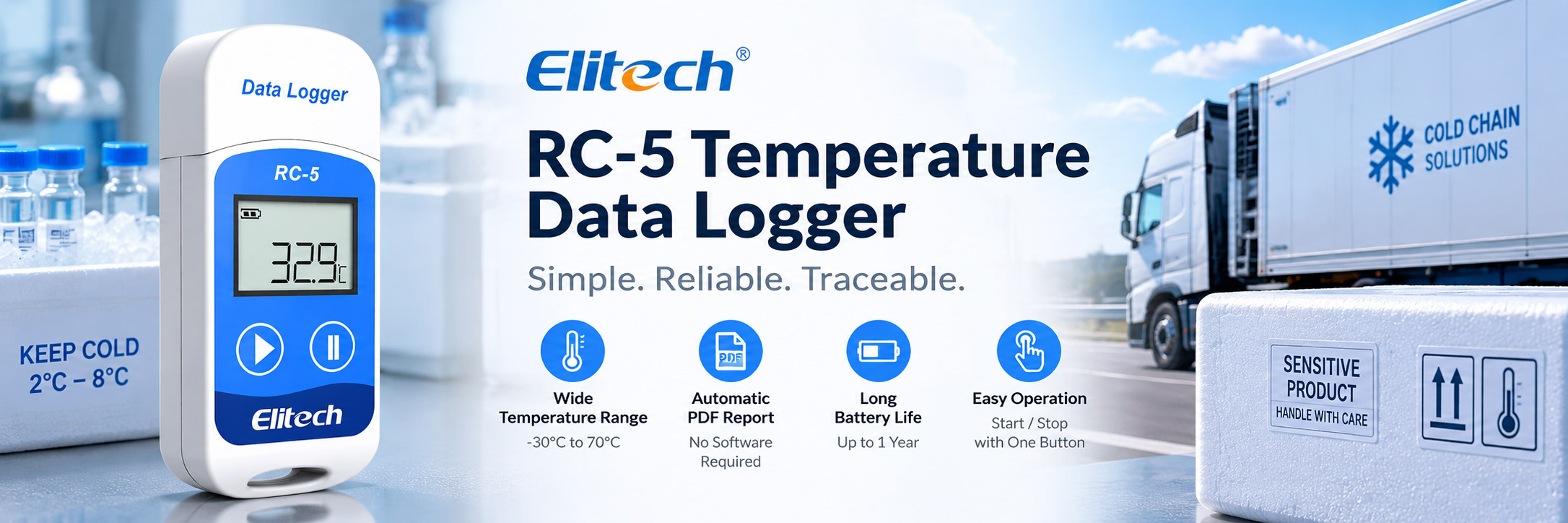 Elitech RC-5 temperature data logger