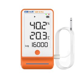 elitech gsp-6 temperature and humidity data logger