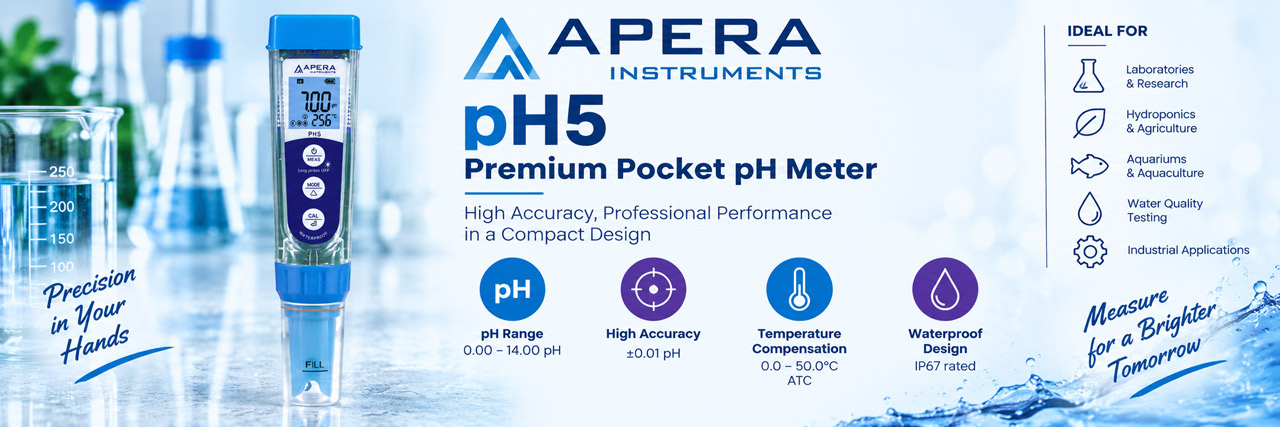 Apera PH5 pocket ph meter