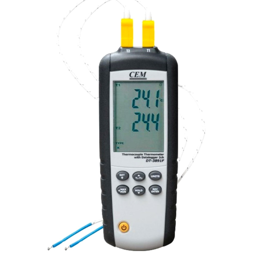 Cem DT-3891F thermocouple thermometer
