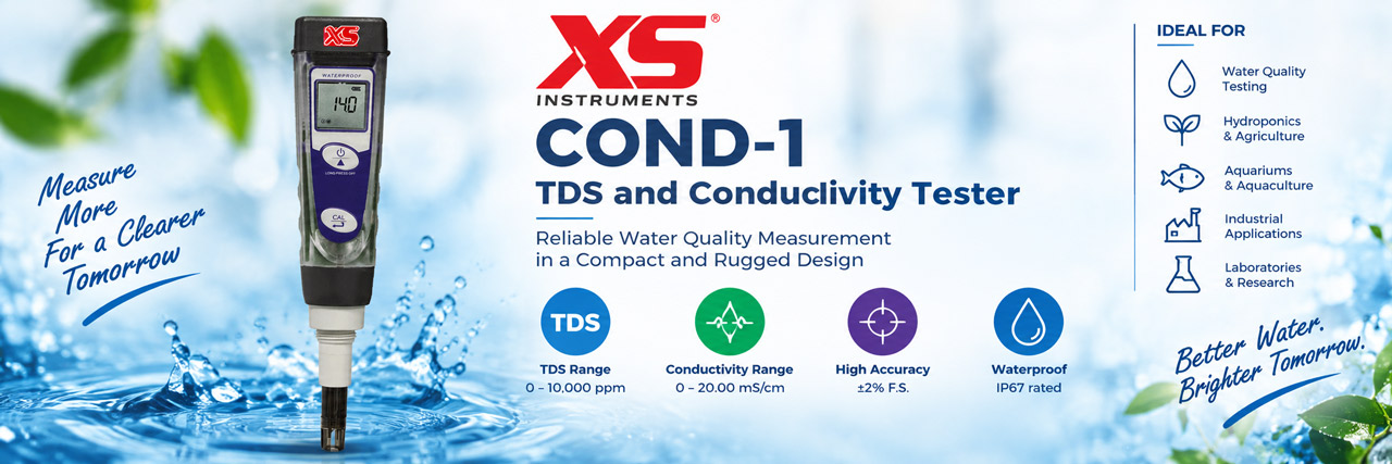 XS Cond 1 tds and conductivity tester